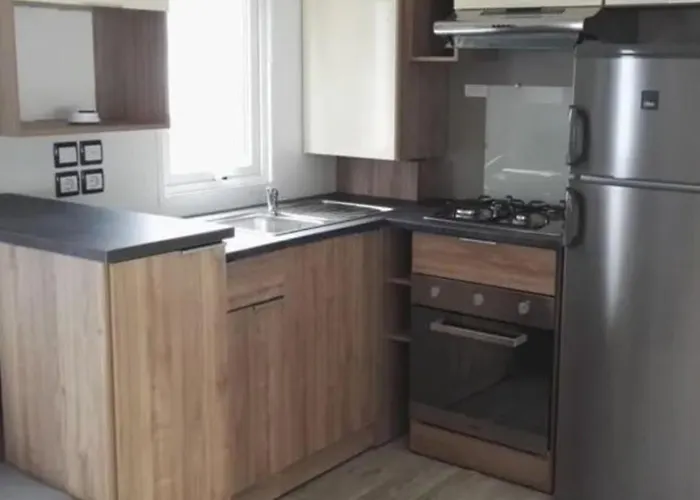 Mobil-home Avec Terrasse A - Api-1-52-504 *